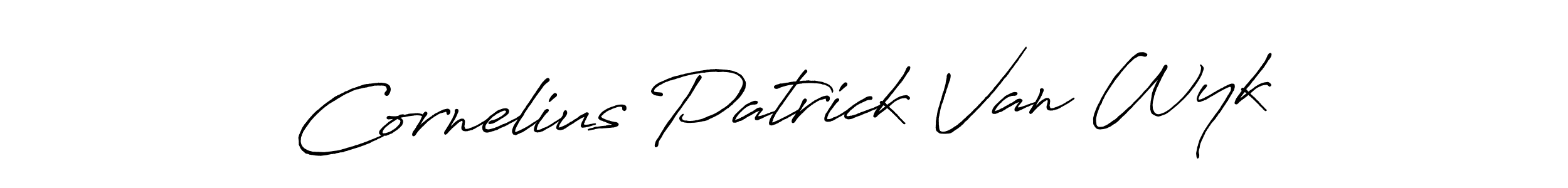 How to make Cornelius Patrick Van Wyk signature? Antro_Vectra_Bolder is a professional autograph style. Create handwritten signature for Cornelius Patrick Van Wyk name. Cornelius Patrick Van Wyk signature style 7 images and pictures png