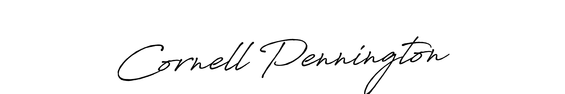 Use a signature maker to create a handwritten signature online. With this signature software, you can design (Antro_Vectra_Bolder) your own signature for name Cornell Pennington. Cornell Pennington signature style 7 images and pictures png