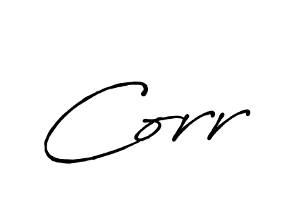 Similarly Antro_Vectra_Bolder is the best handwritten signature design. Signature creator online .You can use it as an online autograph creator for name Corr. Corr signature style 7 images and pictures png