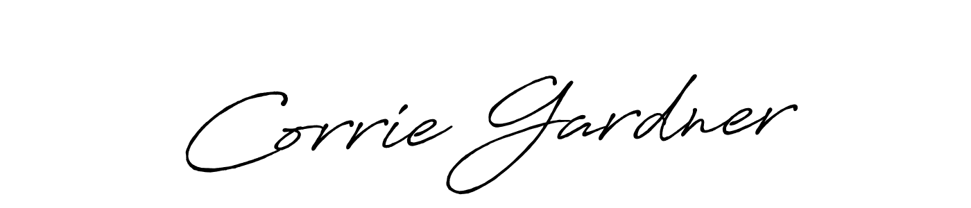 How to Draw Corrie Gardner signature style? Antro_Vectra_Bolder is a latest design signature styles for name Corrie Gardner. Corrie Gardner signature style 7 images and pictures png