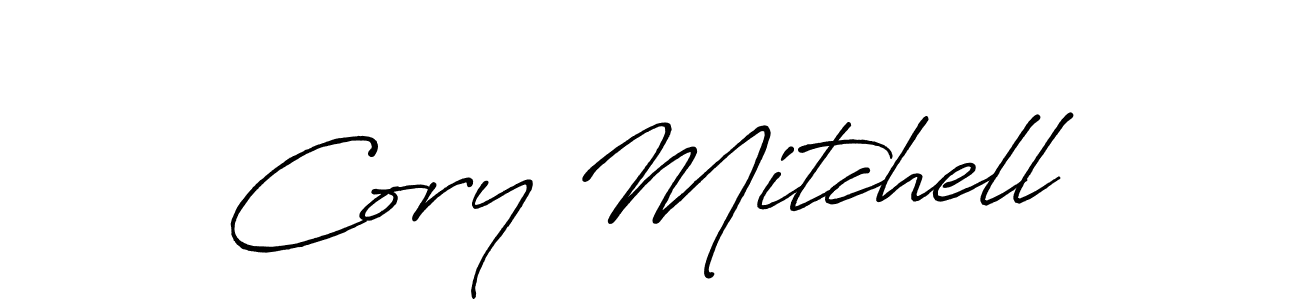 The best way (Antro_Vectra_Bolder) to make a short signature is to pick only two or three words in your name. The name Cory Mitchell include a total of six letters. For converting this name. Cory Mitchell signature style 7 images and pictures png