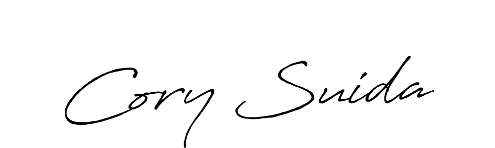 Cory Suida stylish signature style. Best Handwritten Sign (Antro_Vectra_Bolder) for my name. Handwritten Signature Collection Ideas for my name Cory Suida. Cory Suida signature style 7 images and pictures png