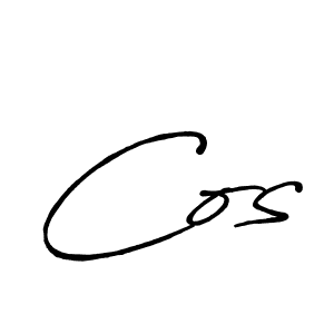 Similarly Antro_Vectra_Bolder is the best handwritten signature design. Signature creator online .You can use it as an online autograph creator for name Cos. Cos signature style 7 images and pictures png