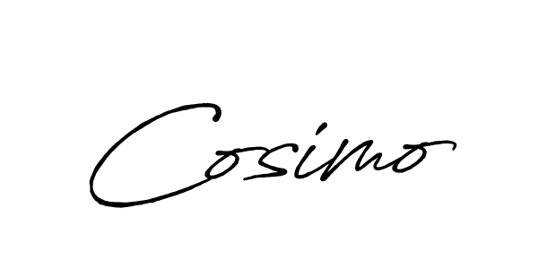 You should practise on your own different ways (Antro_Vectra_Bolder) to write your name (Cosimo) in signature. don't let someone else do it for you. Cosimo signature style 7 images and pictures png