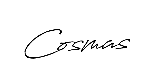 The best way (Antro_Vectra_Bolder) to make a short signature is to pick only two or three words in your name. The name Cosmas include a total of six letters. For converting this name. Cosmas signature style 7 images and pictures png