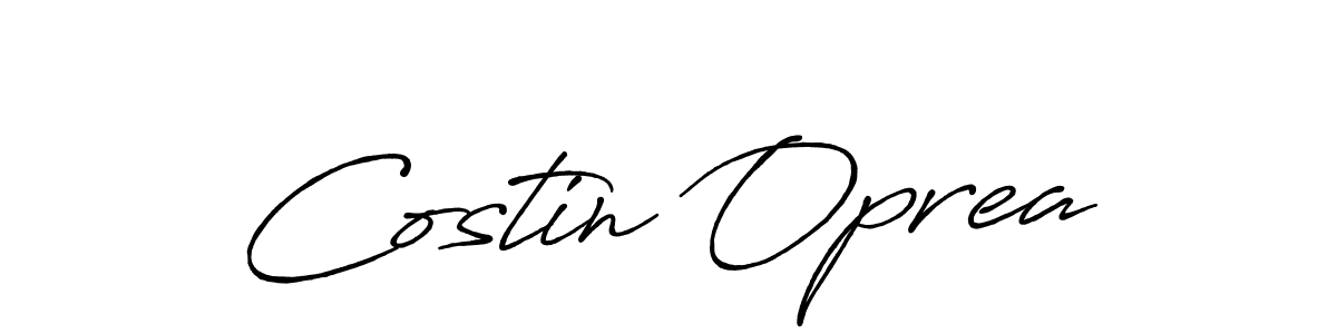 How to make Costin Oprea signature? Antro_Vectra_Bolder is a professional autograph style. Create handwritten signature for Costin Oprea name. Costin Oprea signature style 7 images and pictures png