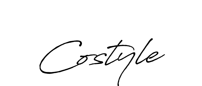 Best and Professional Signature Style for Costyle. Antro_Vectra_Bolder Best Signature Style Collection. Costyle signature style 7 images and pictures png