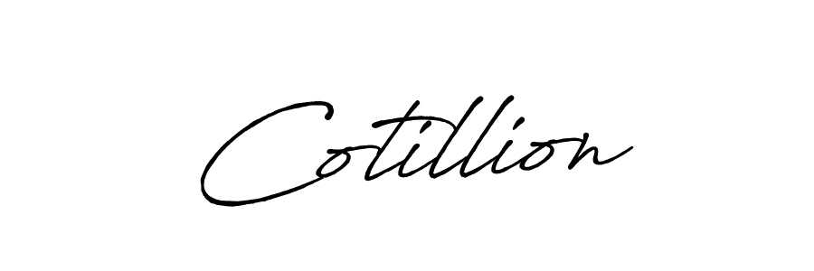 You should practise on your own different ways (Antro_Vectra_Bolder) to write your name (Cotillion) in signature. don't let someone else do it for you. Cotillion signature style 7 images and pictures png