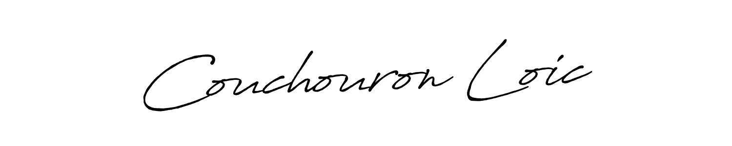 It looks lik you need a new signature style for name Couchouron Loic. Design unique handwritten (Antro_Vectra_Bolder) signature with our free signature maker in just a few clicks. Couchouron Loic signature style 7 images and pictures png