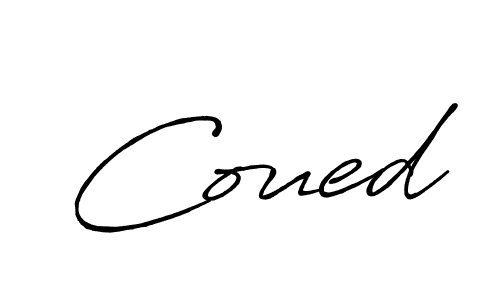 Antro_Vectra_Bolder is a professional signature style that is perfect for those who want to add a touch of class to their signature. It is also a great choice for those who want to make their signature more unique. Get Coued name to fancy signature for free. Coued signature style 7 images and pictures png