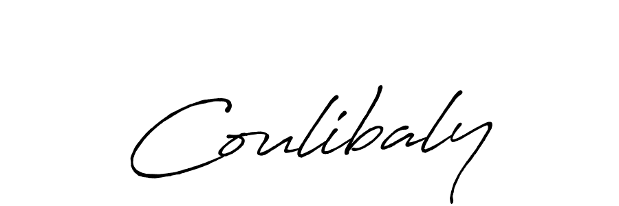 Make a beautiful signature design for name Coulibaly. Use this online signature maker to create a handwritten signature for free. Coulibaly signature style 7 images and pictures png