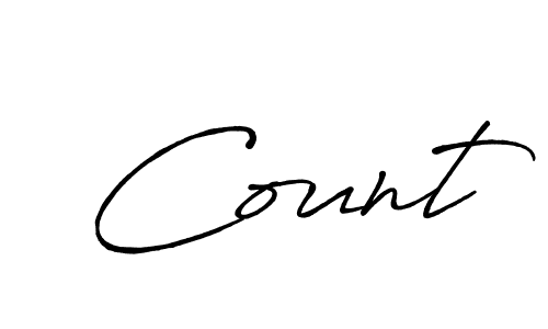 How to Draw Count signature style? Antro_Vectra_Bolder is a latest design signature styles for name Count. Count signature style 7 images and pictures png