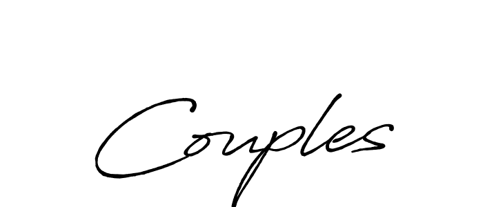 The best way (Antro_Vectra_Bolder) to make a short signature is to pick only two or three words in your name. The name Couples include a total of six letters. For converting this name. Couples signature style 7 images and pictures png