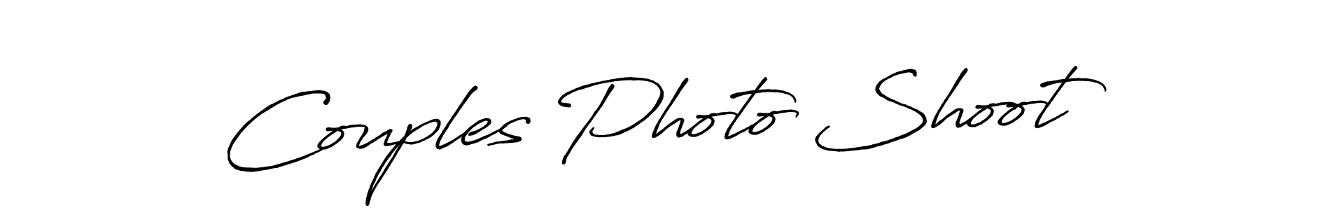 Also we have Couples Photo Shoot name is the best signature style. Create professional handwritten signature collection using Antro_Vectra_Bolder autograph style. Couples Photo Shoot signature style 7 images and pictures png