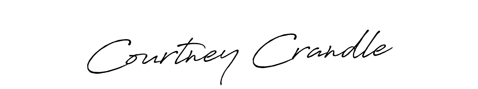 Use a signature maker to create a handwritten signature online. With this signature software, you can design (Antro_Vectra_Bolder) your own signature for name Courtney Crandle. Courtney Crandle signature style 7 images and pictures png