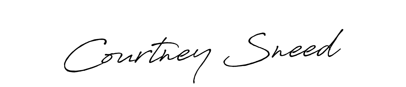 The best way (Antro_Vectra_Bolder) to make a short signature is to pick only two or three words in your name. The name Courtney Sneed include a total of six letters. For converting this name. Courtney Sneed signature style 7 images and pictures png