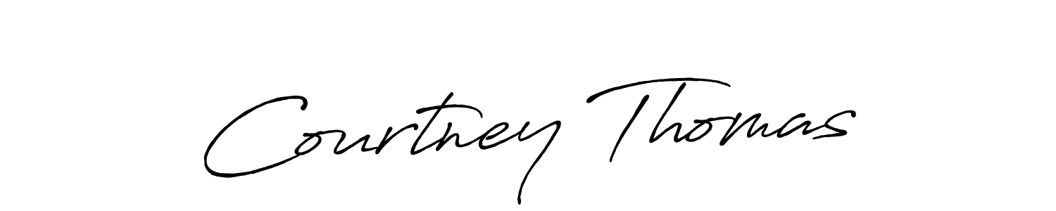 How to make Courtney Thomas signature? Antro_Vectra_Bolder is a professional autograph style. Create handwritten signature for Courtney Thomas name. Courtney Thomas signature style 7 images and pictures png
