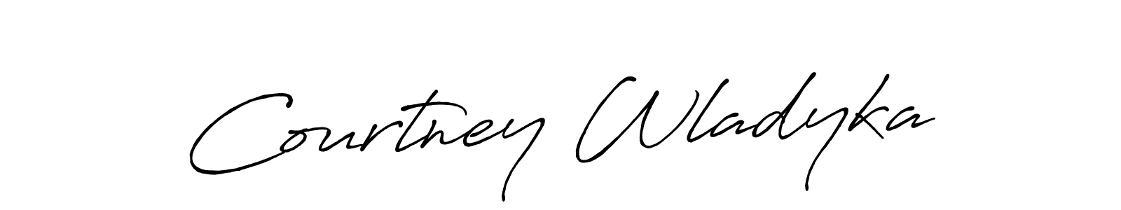 The best way (Antro_Vectra_Bolder) to make a short signature is to pick only two or three words in your name. The name Courtney Wladyka include a total of six letters. For converting this name. Courtney Wladyka signature style 7 images and pictures png