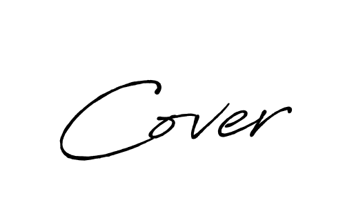 Also we have Cover name is the best signature style. Create professional handwritten signature collection using Antro_Vectra_Bolder autograph style. Cover signature style 7 images and pictures png