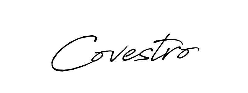 Use a signature maker to create a handwritten signature online. With this signature software, you can design (Antro_Vectra_Bolder) your own signature for name Covestro. Covestro signature style 7 images and pictures png