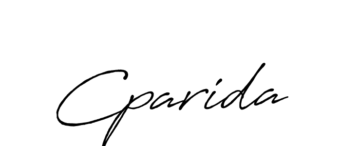 Use a signature maker to create a handwritten signature online. With this signature software, you can design (Antro_Vectra_Bolder) your own signature for name Cparida. Cparida signature style 7 images and pictures png