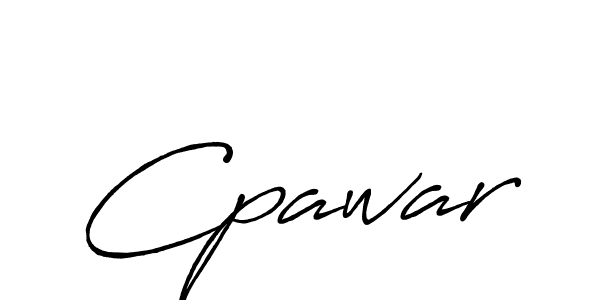 How to make Cpawar signature? Antro_Vectra_Bolder is a professional autograph style. Create handwritten signature for Cpawar name. Cpawar signature style 7 images and pictures png