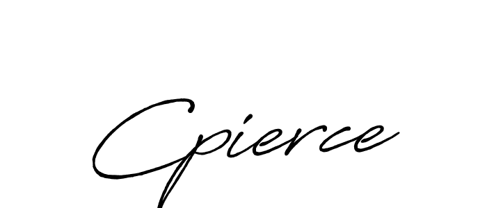 Make a beautiful signature design for name Cpierce. Use this online signature maker to create a handwritten signature for free. Cpierce signature style 7 images and pictures png