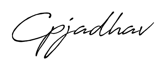 Here are the top professional signature styles for the name Cpjadhav. These are the best autograph styles you can use for your name. Cpjadhav signature style 7 images and pictures png