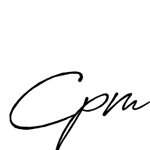 if you are searching for the best signature style for your name Cpm. so please give up your signature search. here we have designed multiple signature styles  using Antro_Vectra_Bolder. Cpm signature style 7 images and pictures png
