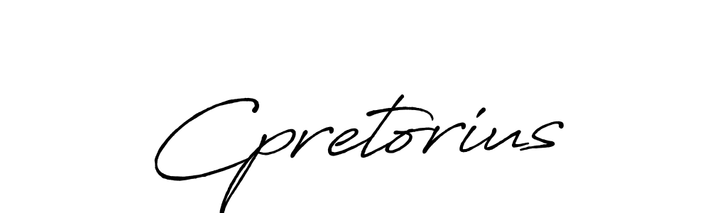 Make a beautiful signature design for name Cpretorius. Use this online signature maker to create a handwritten signature for free. Cpretorius signature style 7 images and pictures png