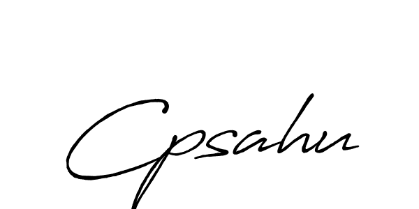 Make a beautiful signature design for name Cpsahu. Use this online signature maker to create a handwritten signature for free. Cpsahu signature style 7 images and pictures png