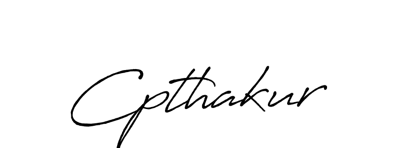 Make a beautiful signature design for name Cpthakur. Use this online signature maker to create a handwritten signature for free. Cpthakur signature style 7 images and pictures png