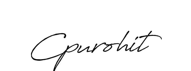 Antro_Vectra_Bolder is a professional signature style that is perfect for those who want to add a touch of class to their signature. It is also a great choice for those who want to make their signature more unique. Get Cpurohit name to fancy signature for free. Cpurohit signature style 7 images and pictures png