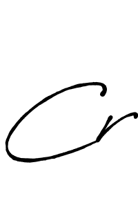 Use a signature maker to create a handwritten signature online. With this signature software, you can design (Antro_Vectra_Bolder) your own signature for name Cr. Cr signature style 7 images and pictures png