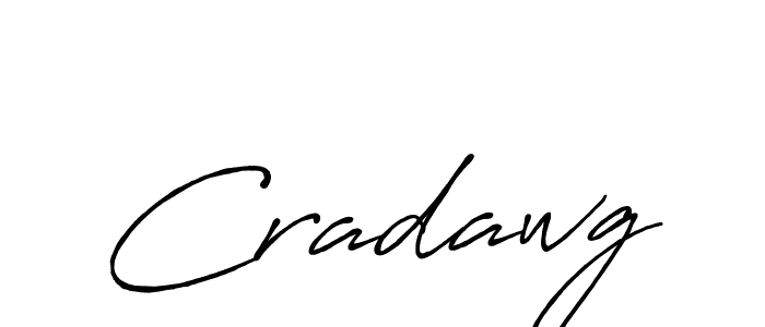Design your own signature with our free online signature maker. With this signature software, you can create a handwritten (Antro_Vectra_Bolder) signature for name Cradawg. Cradawg signature style 7 images and pictures png