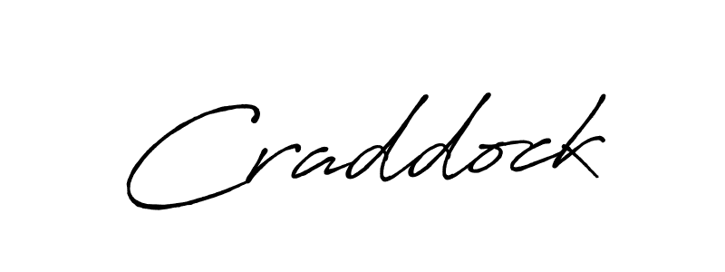 Create a beautiful signature design for name Craddock. With this signature (Antro_Vectra_Bolder) fonts, you can make a handwritten signature for free. Craddock signature style 7 images and pictures png