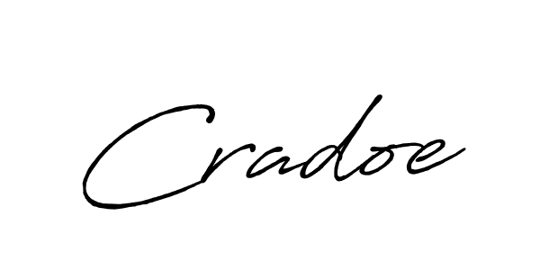 Create a beautiful signature design for name Cradoe. With this signature (Antro_Vectra_Bolder) fonts, you can make a handwritten signature for free. Cradoe signature style 7 images and pictures png