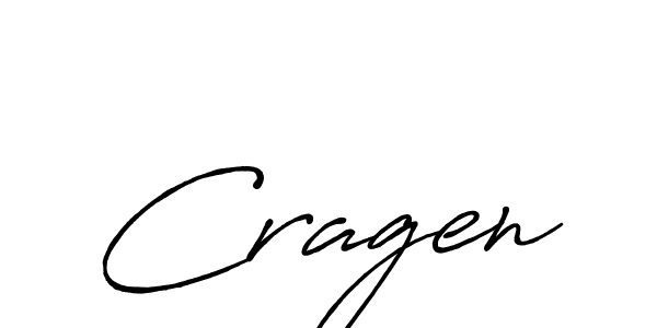 Once you've used our free online signature maker to create your best signature Antro_Vectra_Bolder style, it's time to enjoy all of the benefits that Cragen name signing documents. Cragen signature style 7 images and pictures png