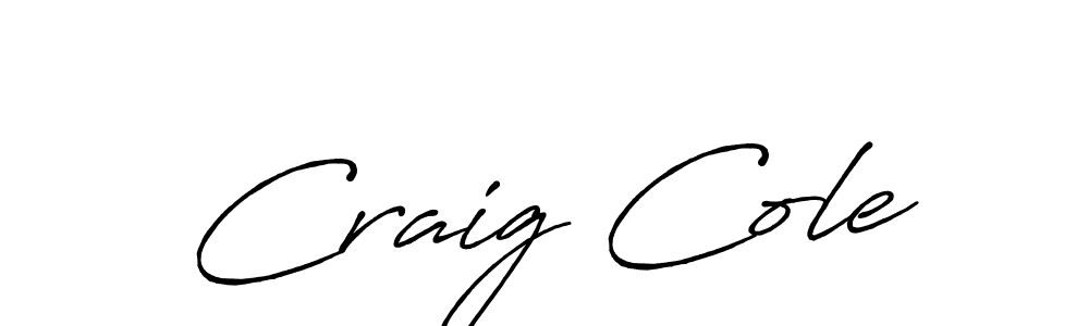 It looks lik you need a new signature style for name Craig Cole. Design unique handwritten (Antro_Vectra_Bolder) signature with our free signature maker in just a few clicks. Craig Cole signature style 7 images and pictures png
