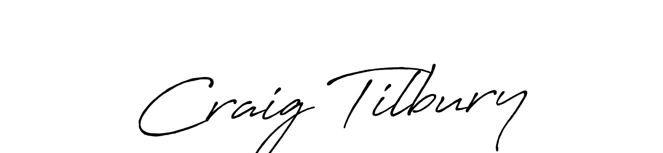 Make a short Craig Tilbury signature style. Manage your documents anywhere anytime using Antro_Vectra_Bolder. Create and add eSignatures, submit forms, share and send files easily. Craig Tilbury signature style 7 images and pictures png