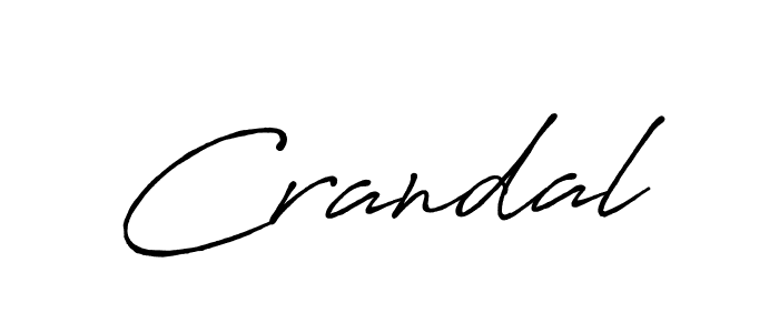 Design your own signature with our free online signature maker. With this signature software, you can create a handwritten (Antro_Vectra_Bolder) signature for name Crandal. Crandal signature style 7 images and pictures png