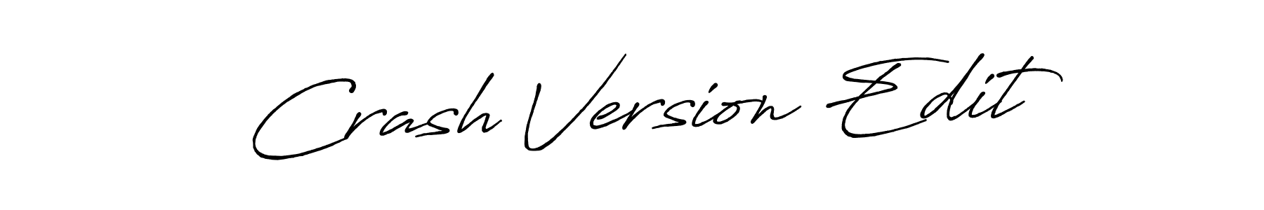 How to make Crash Version Edit signature? Antro_Vectra_Bolder is a professional autograph style. Create handwritten signature for Crash Version Edit name. Crash Version Edit signature style 7 images and pictures png