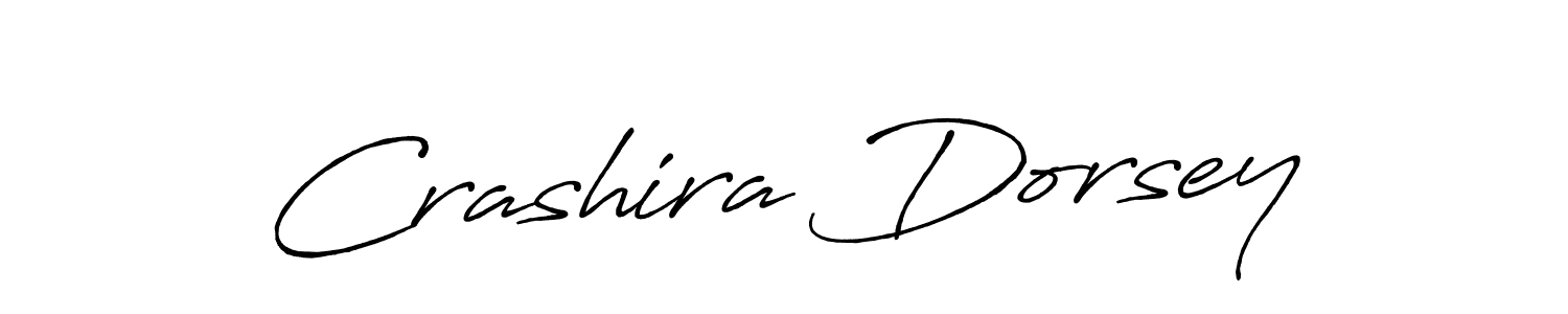Crashira Dorsey stylish signature style. Best Handwritten Sign (Antro_Vectra_Bolder) for my name. Handwritten Signature Collection Ideas for my name Crashira Dorsey. Crashira Dorsey signature style 7 images and pictures png