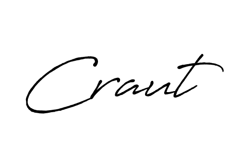 Make a beautiful signature design for name Craut. Use this online signature maker to create a handwritten signature for free. Craut signature style 7 images and pictures png