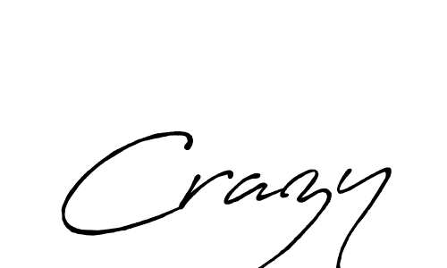 You should practise on your own different ways (Antro_Vectra_Bolder) to write your name (Crazy) in signature. don't let someone else do it for you. Crazy signature style 7 images and pictures png