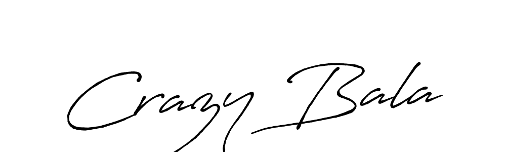 Create a beautiful signature design for name Crazy Bala. With this signature (Antro_Vectra_Bolder) fonts, you can make a handwritten signature for free. Crazy Bala signature style 7 images and pictures png