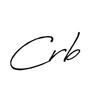 How to make Crb signature? Antro_Vectra_Bolder is a professional autograph style. Create handwritten signature for Crb name. Crb signature style 7 images and pictures png