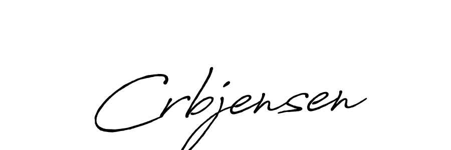 Once you've used our free online signature maker to create your best signature Antro_Vectra_Bolder style, it's time to enjoy all of the benefits that Crbjensen name signing documents. Crbjensen signature style 7 images and pictures png