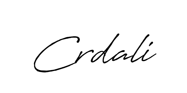 if you are searching for the best signature style for your name Crdali. so please give up your signature search. here we have designed multiple signature styles  using Antro_Vectra_Bolder. Crdali signature style 7 images and pictures png