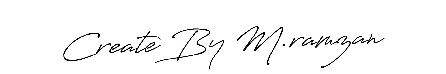 Check out images of Autograph of Create By M.ramzan name. Actor Create By M.ramzan Signature Style. Antro_Vectra_Bolder is a professional sign style online. Create By M.ramzan signature style 7 images and pictures png